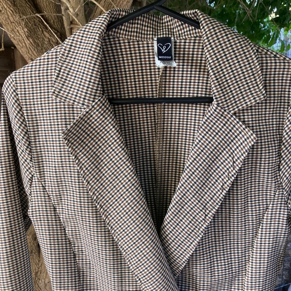 Vintage Long Double Breasted Blazer - Picture 6 of 9